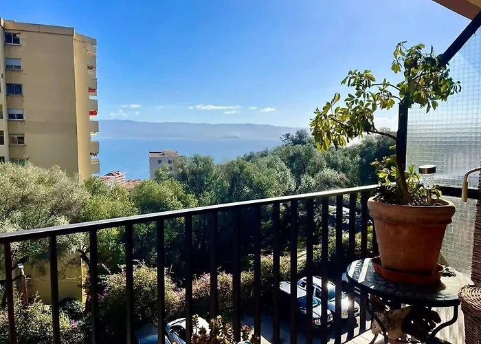 Spacieux T3 Avec Vue Mer - Parking & Wifi